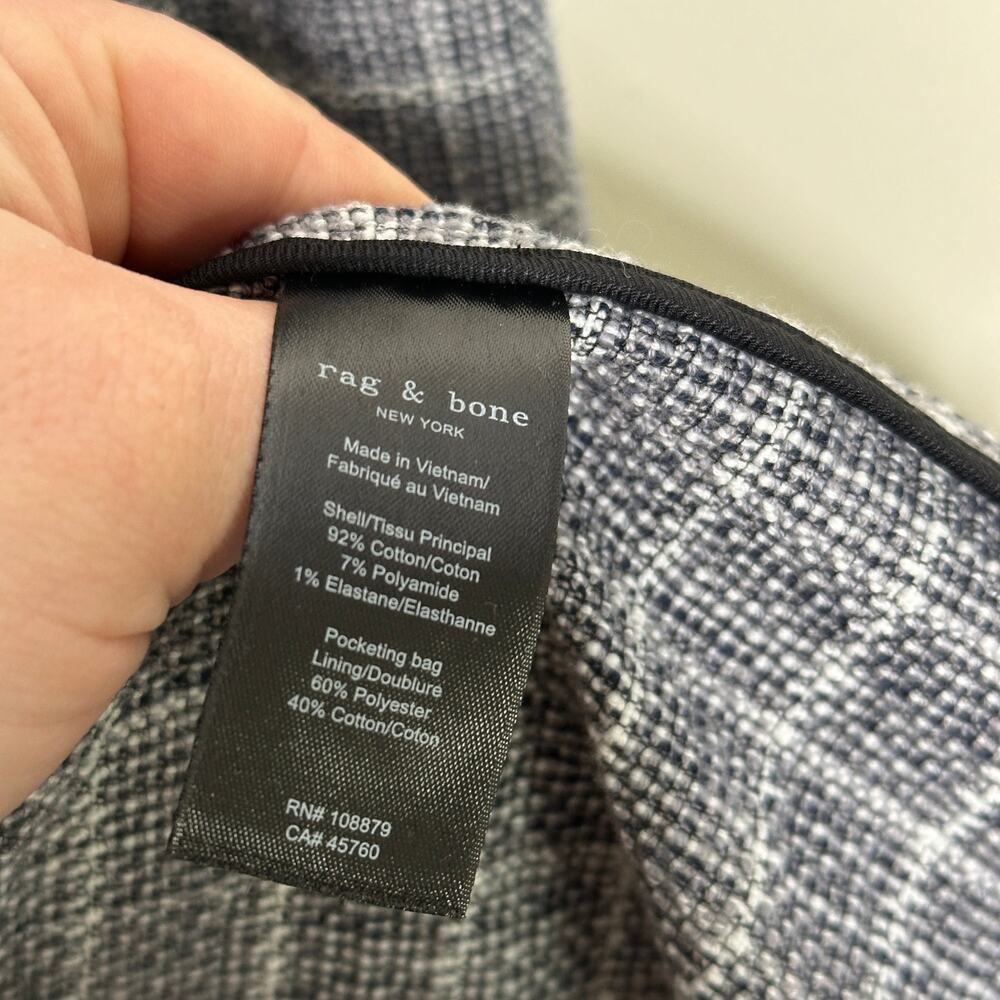 Rag & Bone Ames Desconstructed Check Tweed Relaxe… - image 7